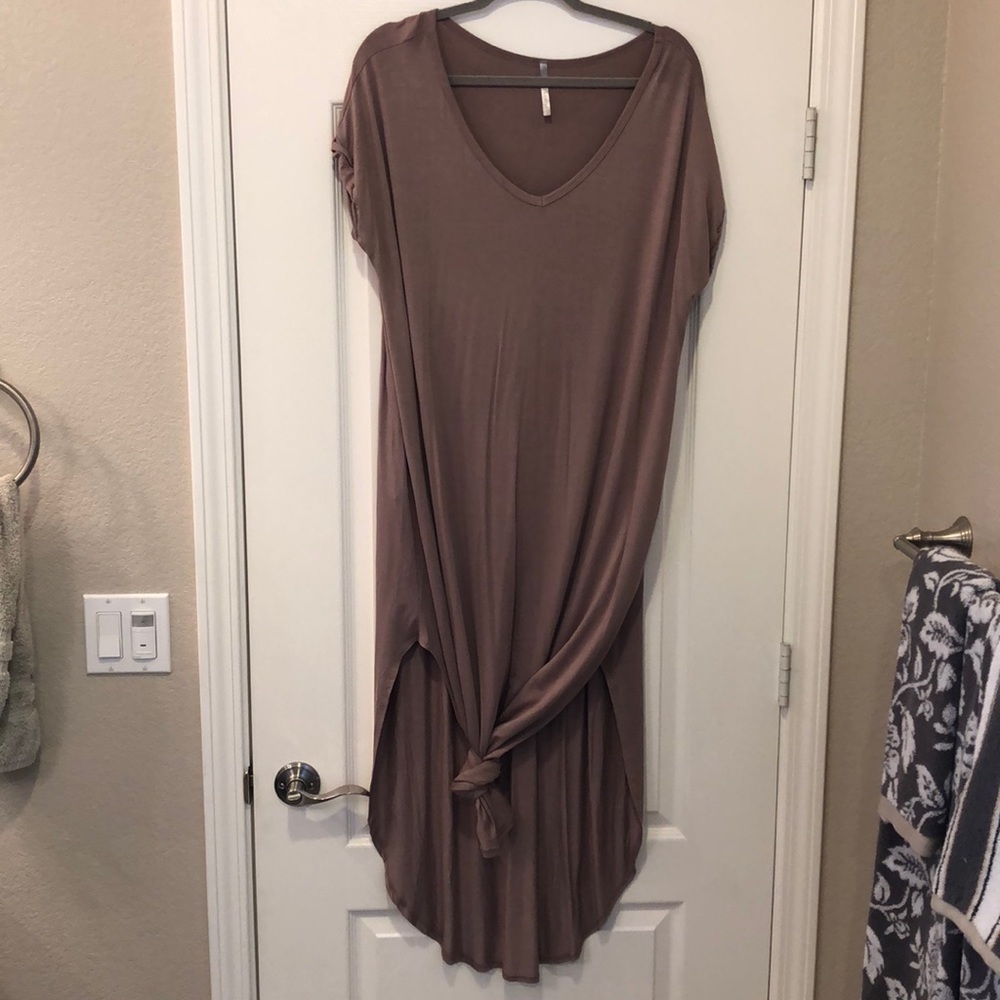 Maxi t shirt dress